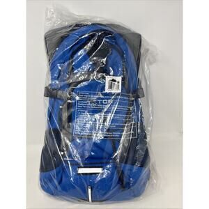 TETON Sports Oasis 1100 Hydration Backpack 2L Bladder Blue Raincover 18.5"x10"x7